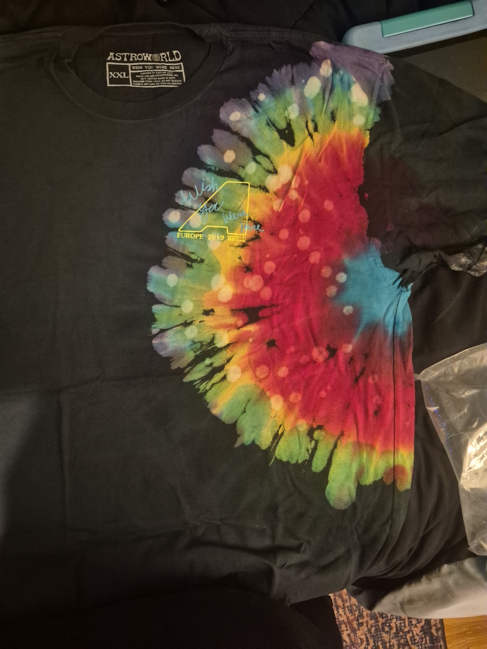 Astroworld Travis Scott Tye Dye Tee